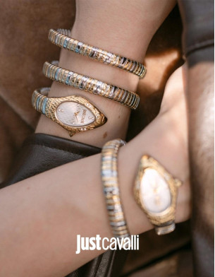 Just Cavalli Snake Watch